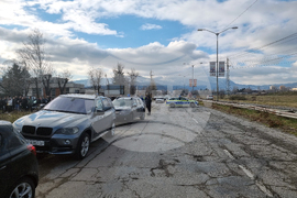 Кюстендил - поднасяне на цветя - пътен инцидент