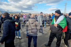 Кюстендил - поднасяне на цветя - пътен инцидент