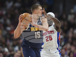 Pistons Nuggets Basketball