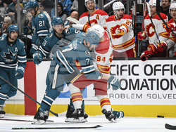 Flames Sharks Hockey