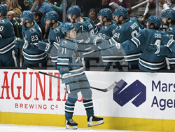 Flames Sharks Hockey