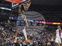 Pistons Nuggets Basketball