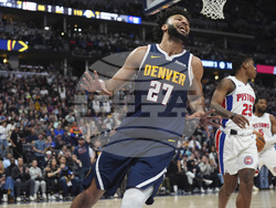 Pistons Nuggets Basketball