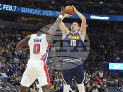 Pistons Nuggets Basketball