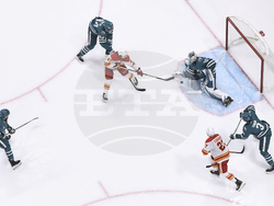 Flames Sharks Hockey