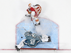 Flames Sharks Hockey
