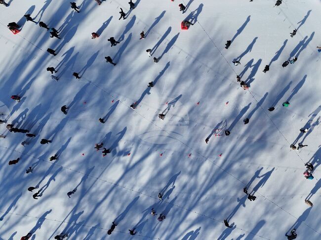 Ледена пързалка в столицата