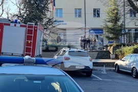 Минерални бани - Община - сграда - сигнал за поставено взривно устройство