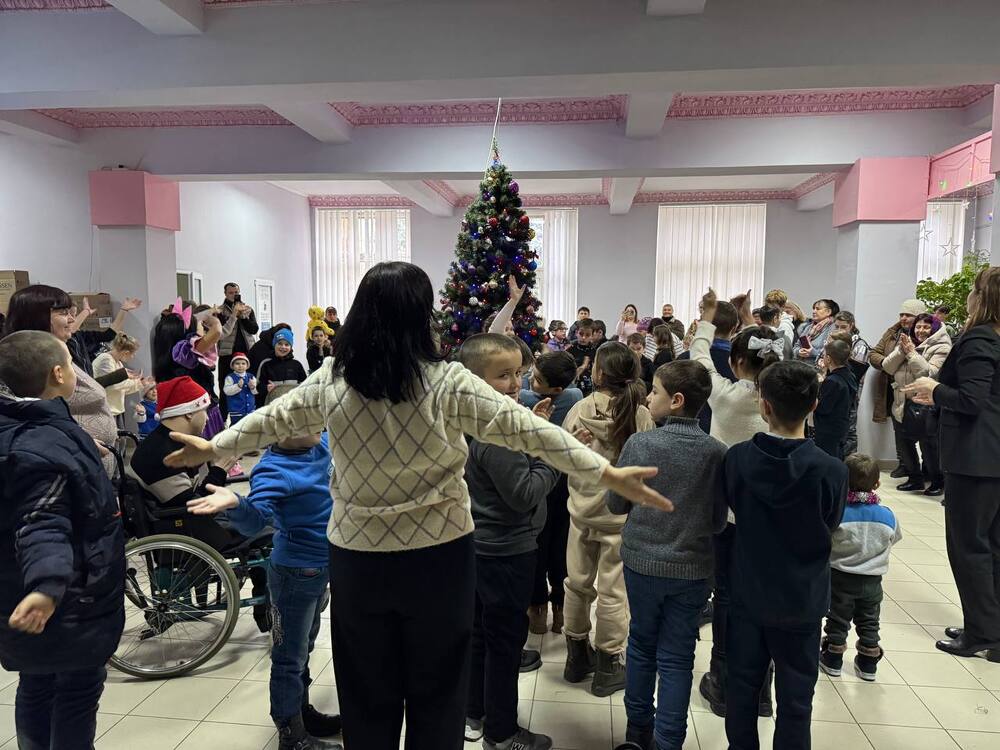 Новогодишен празник за деца с увреждания се състоя в Тараклия, Молдова