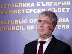 Министерски съвет - Владимир Малинов - брифинг