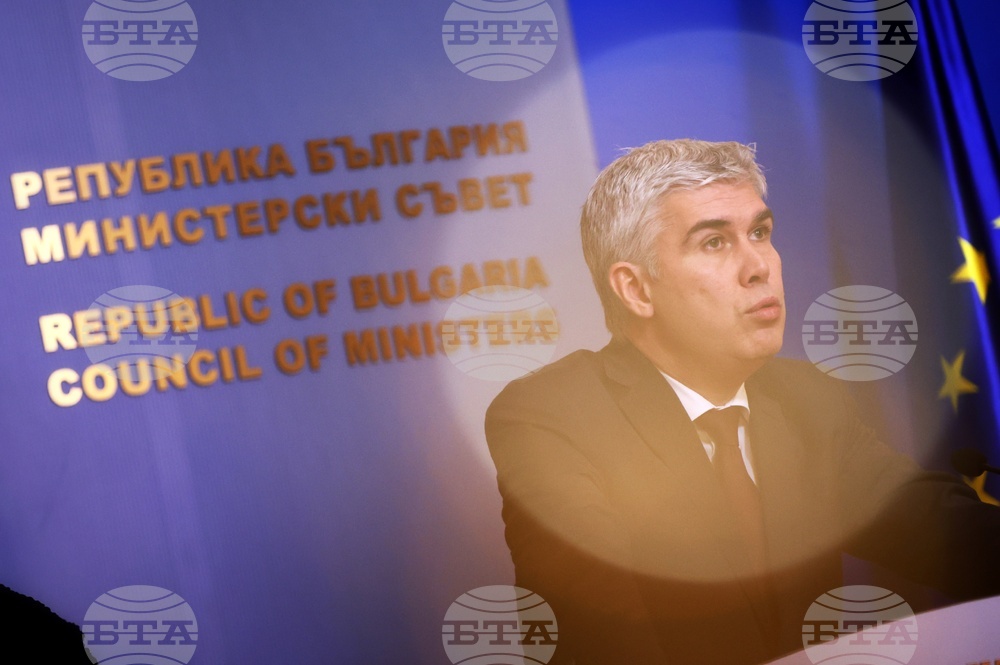 Министерски съвет - Владимир Малинов - брифинг