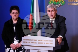 Министерски съвет - министри - брифинг