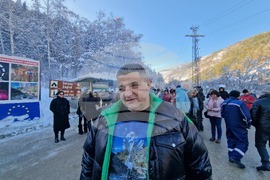 Село Забърдо - главен път Асеновград - Чепеларе - молебен