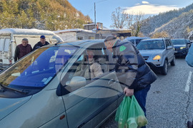 Село Забърдо - главен път Асеновград - Чепеларе - молебен