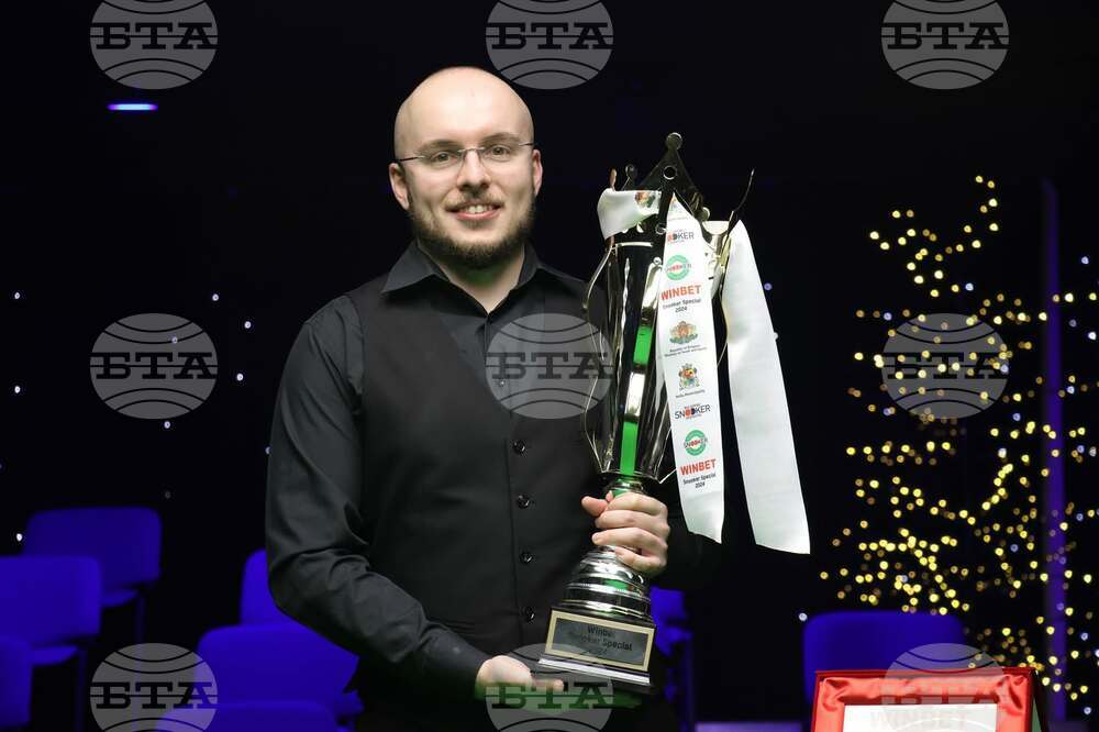 Георги Величков спечели трофея от WINBET снукър лигата на България