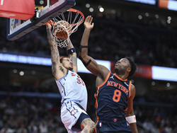 Knicks Wizards Basketball