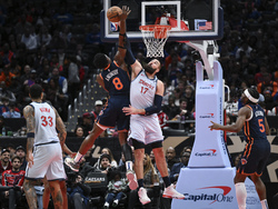 Knicks Wizards Basketball