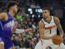 Nuggets Jazz Basketball