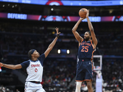 Knicks Wizards Basketball