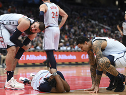 Knicks Wizards Basketball