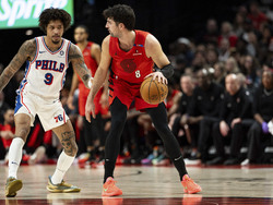 76ers Trail Blazers Basketball