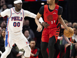 76ers Trail Blazers Basketball