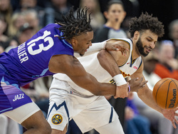 Nuggets Jazz Basketball