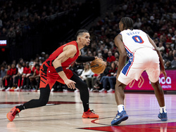 76ers Trail Blazers Basketball