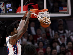 76ers Trail Blazers Basketball