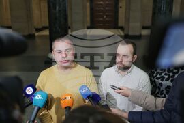 Съдебната палата - брифинг - пожар