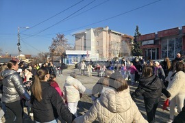 Петрич - квартал "Шарон" - станчинарски игри - подготовка