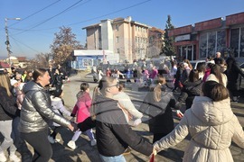 Петрич - квартал "Шарон" - станчинарски игри - подготовка