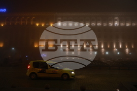 София - новогодишна нощ - гъста мъгла