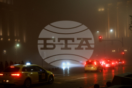 София - новогодишна нощ - гъста мъгла