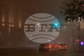 София - новогодишна нощ - гъста мъгла