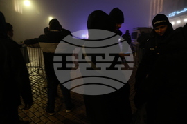 София - новогодишна нощ - гъста мъгла