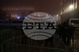 София - новогодишна нощ - гъста мъгла