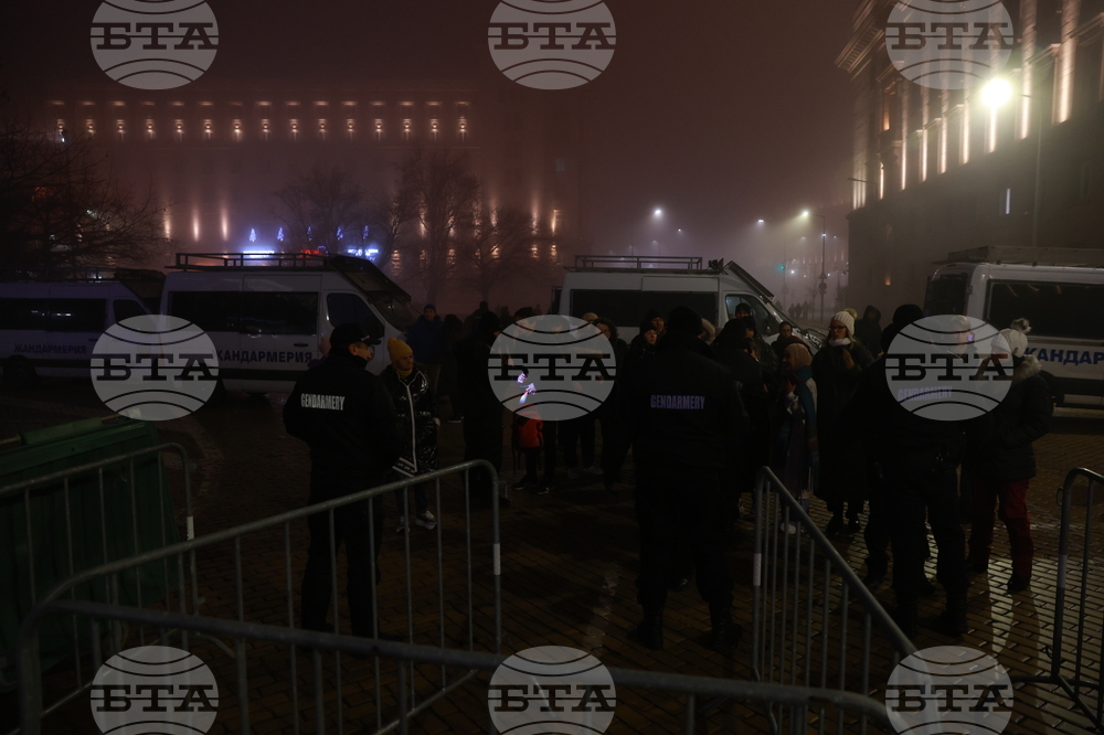 София - новогодишна нощ - гъста мъгла