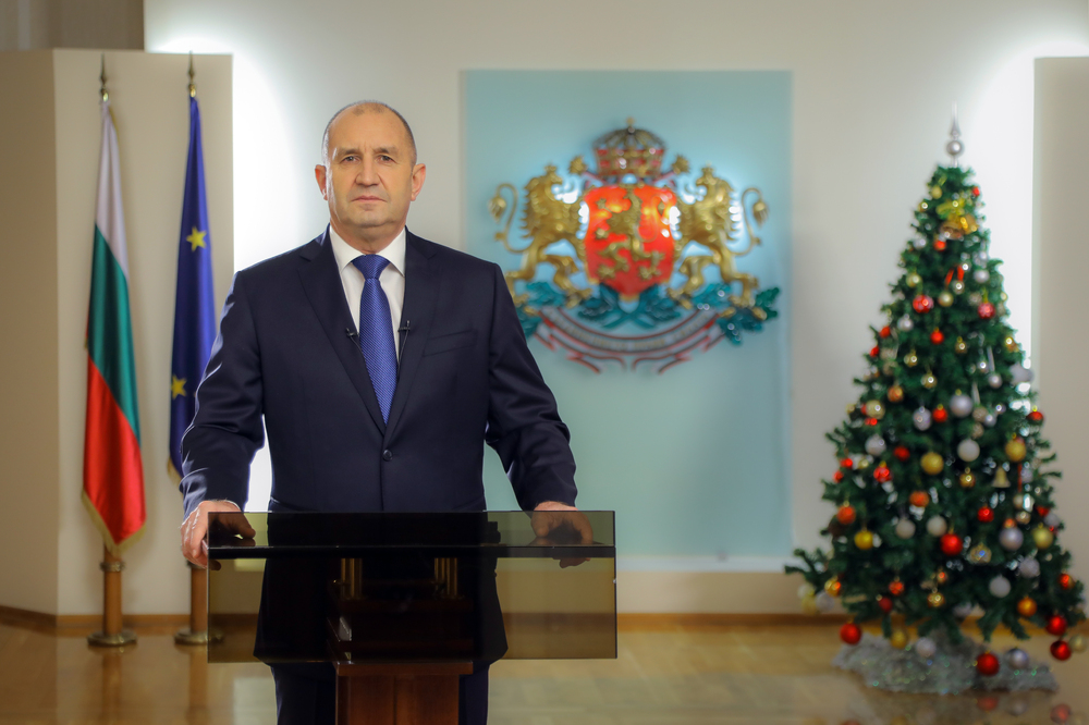 President Radev in New Year Address: "Let's Look Together for Path Beyond Political Weakness, Corruption, Insecurity"