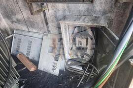 Кюстендил - авария в трафопост