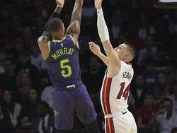 Pelicans Heat Basketball