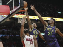 Pelicans Heat Basketball
