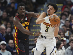 Hawks Nuggets Basketball