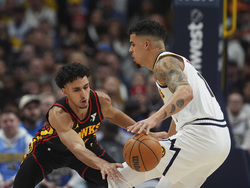 Hawks Nuggets Basketball