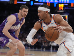 Jazz Knicks Basketball