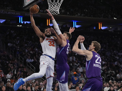 Jazz Knicks Basketball