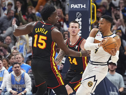 Hawks Nuggets Basketball