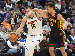 Hawks Nuggets Basketball