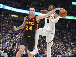 Hawks Nuggets Basketball