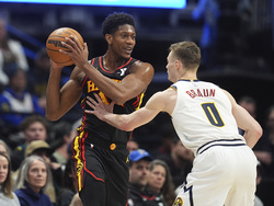 Hawks Nuggets Basketball